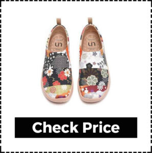 UIN Blossom Women’s Fashion Floral Art Sneaker