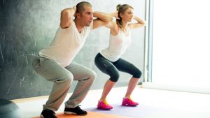 crossfit workout squats